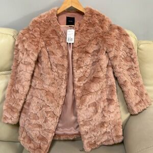 Faux fur jacket
